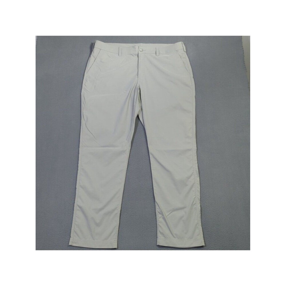 Duluth Pants Men's 42x34 Gray Armachillo Standard Fit Chinos Outdoor Hiking Camp